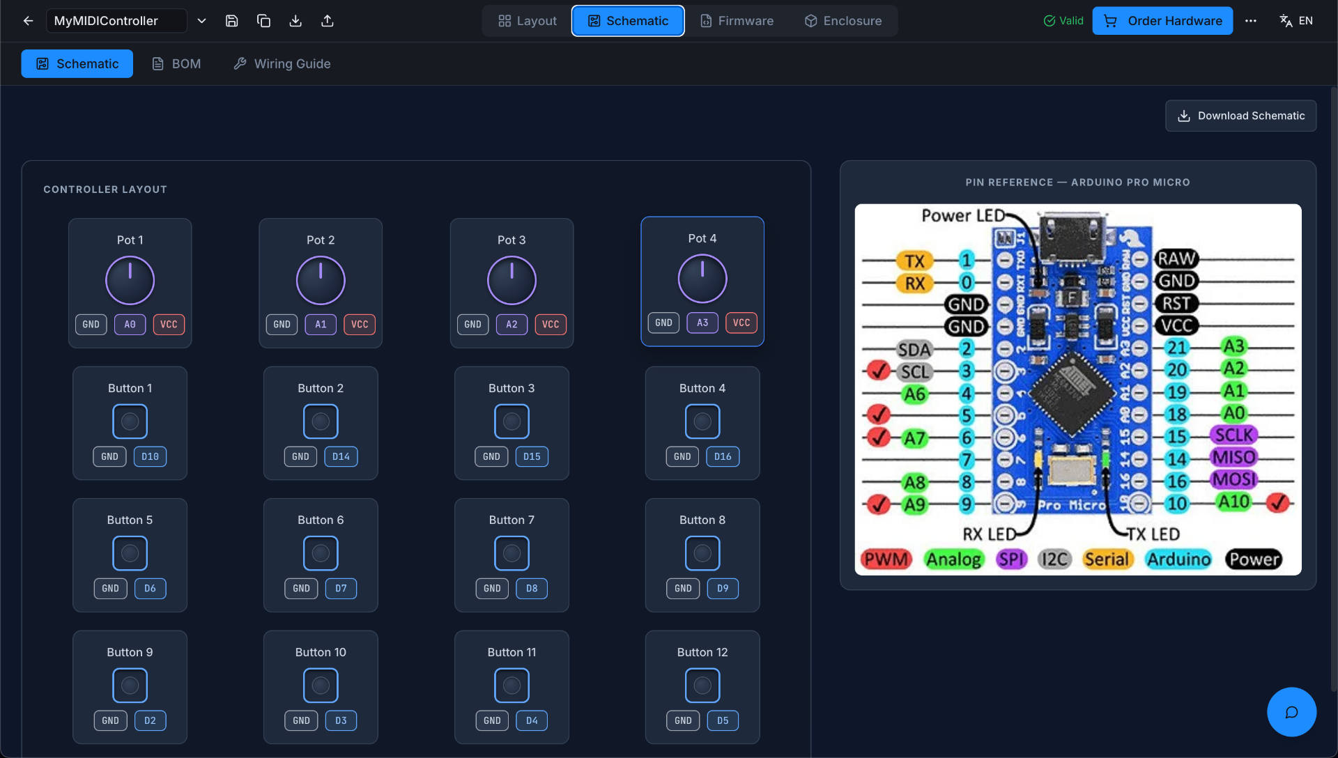 MIDI Controller Builder | Design your custom MIDI Controllers
